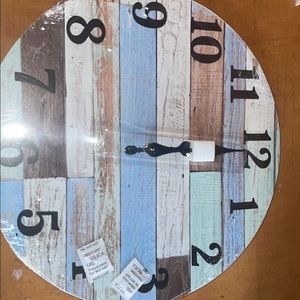 Brand new clock comes with it in box, it’s blue one size